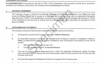 Attorney Malpractice Policy Ownership-Director-Officer Exclusions – Travelers