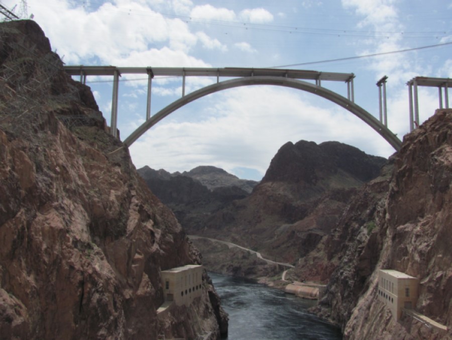 Incomplete Bridge over Colorado River