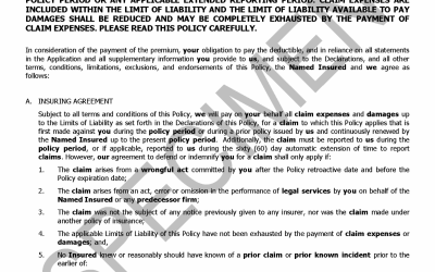 Attorney Malpractice Policy Ownership-Director-Officer Exclusions – Attorney Protective