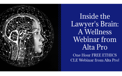 Free CLE Webinar for Lawyers Dec 11, 1PM ET – Lawyer Wellness: Inside the Lawyers Brain